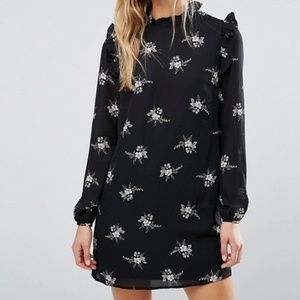 Fashion Union from ASOS floral print shift dress